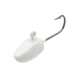 ESR Nano Tungsten Ice Fishing Jig Enhanced Sonar Return 2 Pack (3.5mm - 1/32oz, White (Glow))