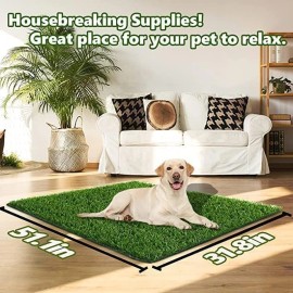 SSRIVER Dog Grass Pad,50.1x30.5I