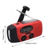 Emergency Hand Crank Radio with LED Flashlight, Portable Weather Radio