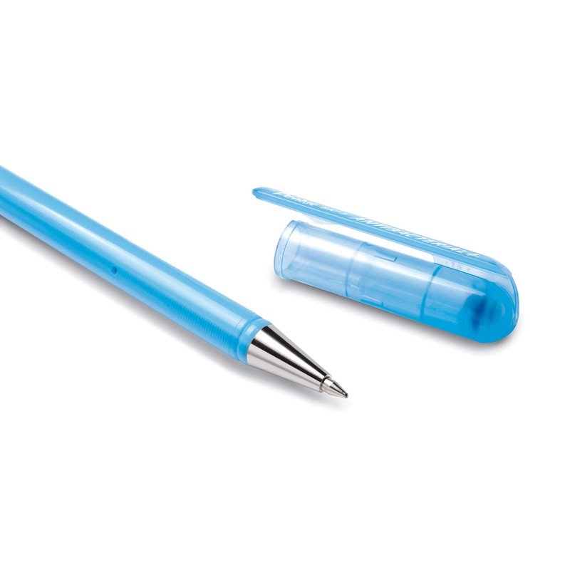 Pentel Superb Anti-Bacterial+ BK77AB Anti-Bacterial Ballpoint Pen - Blue (Pack