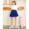BOOPH - Falda casual para niños y niñas, con cintura