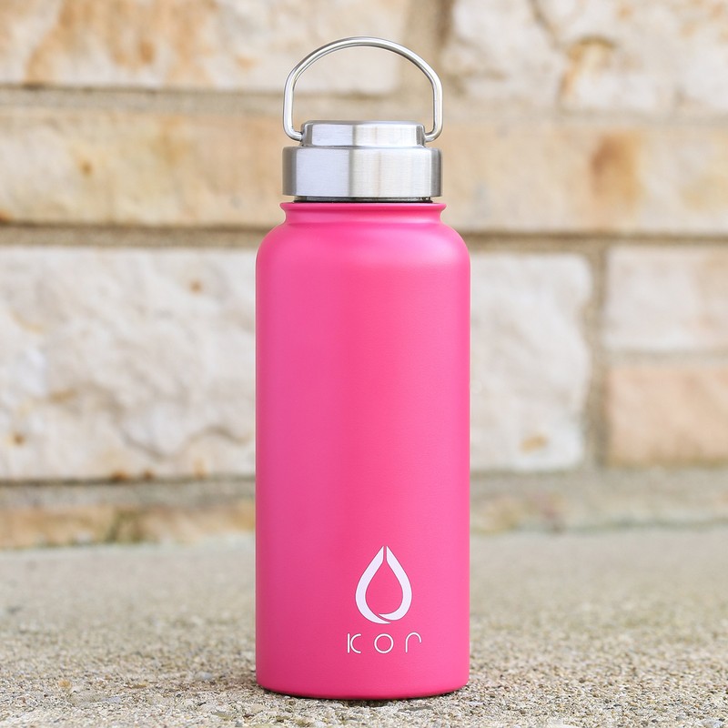 Kor ROK sports water bottle - 940ml - Pink Quartz