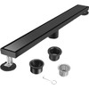 Bmvlffs 36-Inch Linear Shower Drain with Tile Insert Grate, 2-in-1