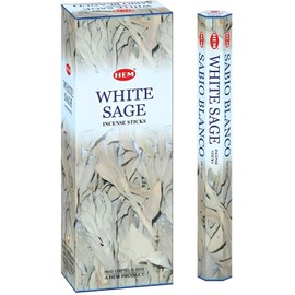 Hem White Sage 100 Incense Sticks (5 packs of 20 sticks)