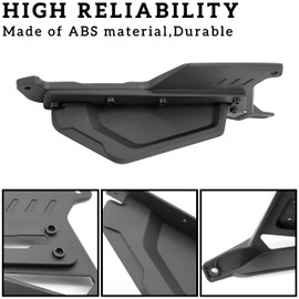 SAUTVS Plastic Front Splash Guard Protectors for Can-Am Ryker, Durable Material Front A-Arm Guards Kit for Can Am Ryker 600 900 Sport & Ryker Rally All Models Accessories (2PCS, Replace #219400817)