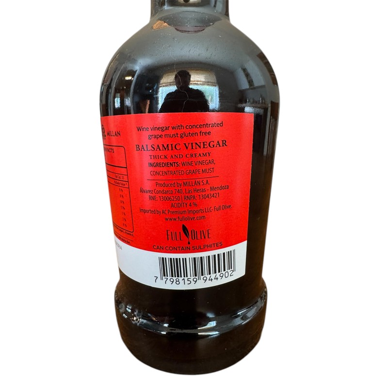 Barrel Aged Balsamic Vinegar - Acetaia Millan - Argentina |