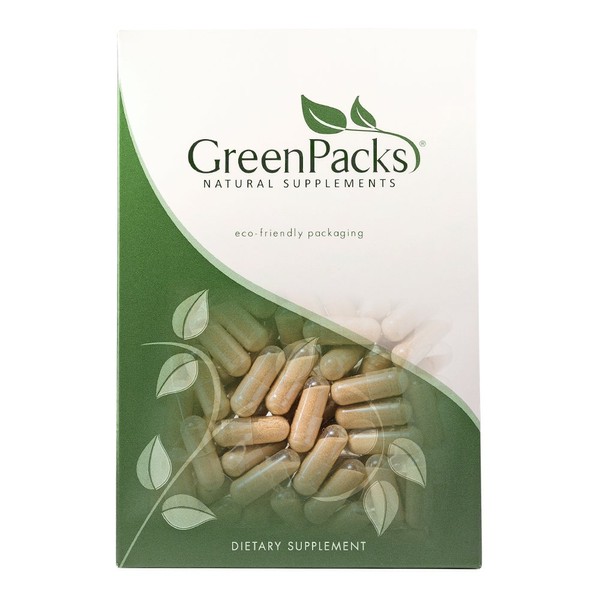 GreenPacks® Stinging Nettle Root Extract (High-Potency) Supplement - 90 Capsules