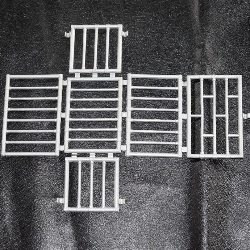 Punctualgood Plastic Animal Cage Model 1/6 Scale Scene Corral Fencing