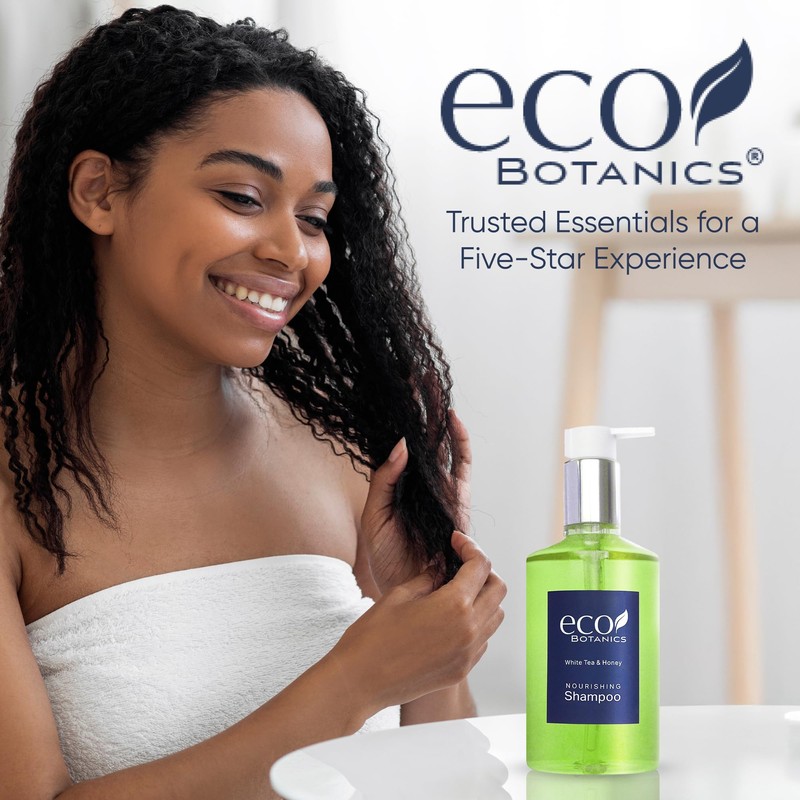 Terra Pure | Eco Botanics Shampoo, White Tea & Honey