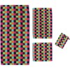 Cawö Handtuchserie Lifestyle Karo Multicolor Gästetuch 30x50 cm