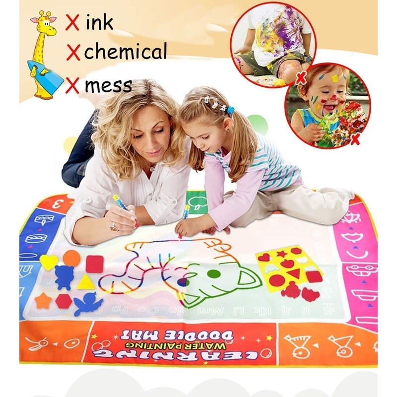 8pcs Water Doodle Pens, Water Mat Pens Water Drawing Play