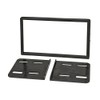 tomzz Audio 2433-016 Double DIN Radio Faceplate Compatible with Mazda