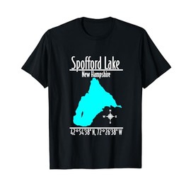 Modern Spofford Lake, New Hampshire T-Shirt