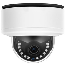 MWRCTV 4K Audio POE Dome Security Camera 8MP Small Size Vandal Proof IP Camera,2.8mm 105°Wide Angle Lens,Built in SD Solt(Up to 256G),Smart Night Vision,Motion Detection,IP66 for NVR RTSP,NOT PTZ