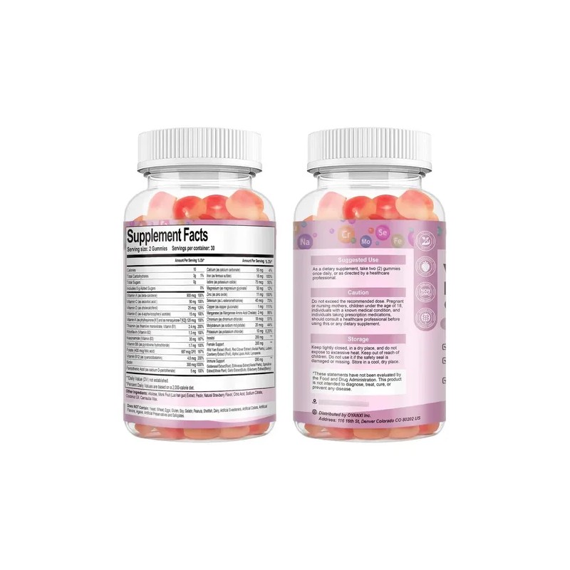 Totaria Multivitaminico Mujeres 60gomitas Hecho Usa