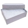 TheDisplayGuys - 25-Pack #11 Cotton Filled Cardboard Paper Jewelry Boxes