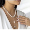 Stocking Stuffers Gifts for Women Layered Pearl Necklace for Women