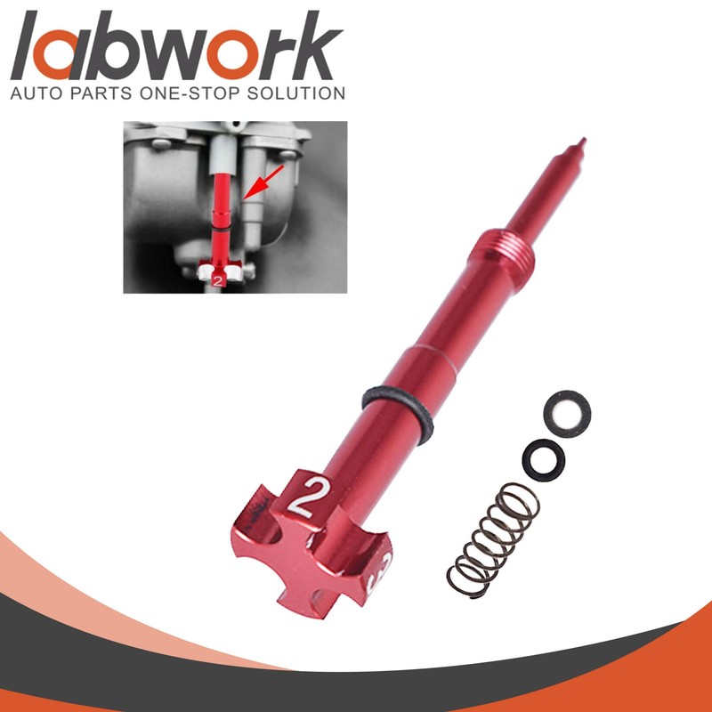 labwork Motorcycle Fuel Mixture Screw Replacement for Honda CRF150R 2007-2020