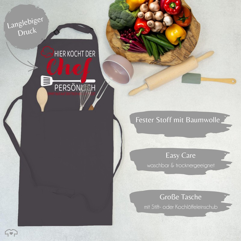 Shirtracer - Apron – Cooking Apron Men 1 – Here's
