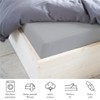 Walra Fitted Sheet 90 x 200 cm, 100% Cotton Fitted