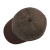 BOTVELA Wool Baseball Cap for Men Adjustable Unstructured Tweed Hat