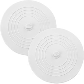 Tapones de Drenaje de Silicona, 2 Unidades para Fregadero de bañera, Tapones de desagüe universales, Tapones para Fregadero, para Cocina, baño o Lavabo