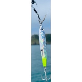 Seadra Aqua-Bullet Bait Fish Casting Jig (Holographic Yellow Tail, 40gm - 84mm)