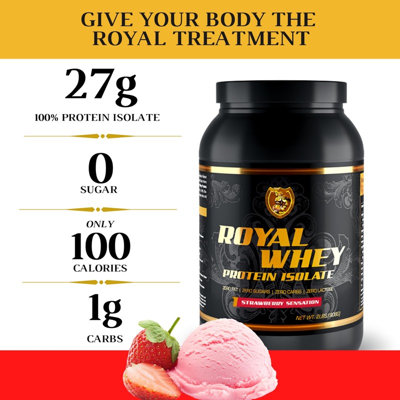 RSN Royal 100% Isolate Protein Powder | 27g Protein Isolate