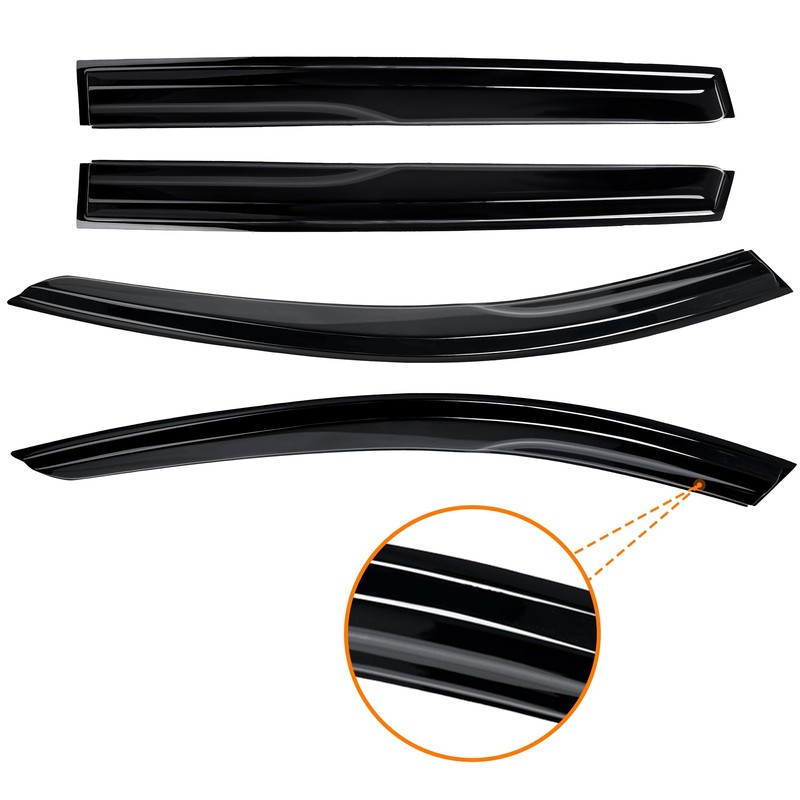 AUXKO Rain Guards for Hyundai Tucson 2026-2022 SE SEL N-Line