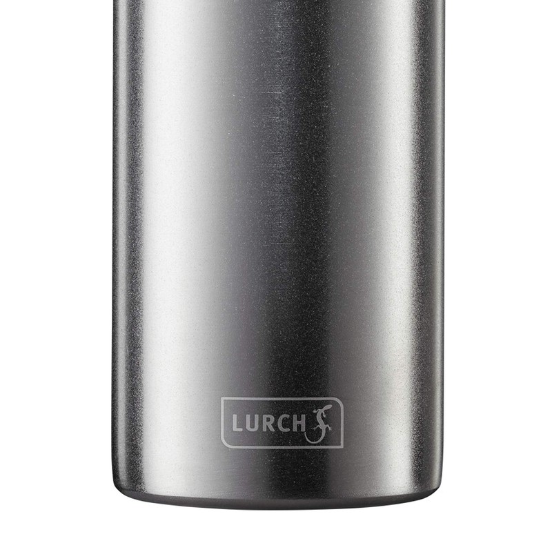 Lurch 240929 Isolierflasche/Thermoflasche für heiße und kalte Getränke aus doppelwandigem,