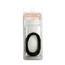 She's Line Hair Tie Tipless (Small) Black / 쉬즈라인 머리끈 무팁(소) 검정