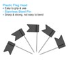 PATIKIL Flag Map Push Pins, 50 Pcs 1 Inch Travel