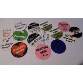 Unbranded Pre Cut One Inch Bottle Cap Image MARCHING BAND SAYINGS Free Shipping - photo, 25 images