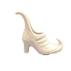 Witch Shoe Candleholder/Centerpiece 4.5" x 4.5" Ceramic Bisque, Ready to
