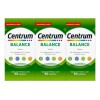 Pack x3 Multivitamnico Centrum Balance con Vitamina B Vitamina C