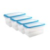 Kigima Food Storage Containers Freezer Containers 2.5 L Set of