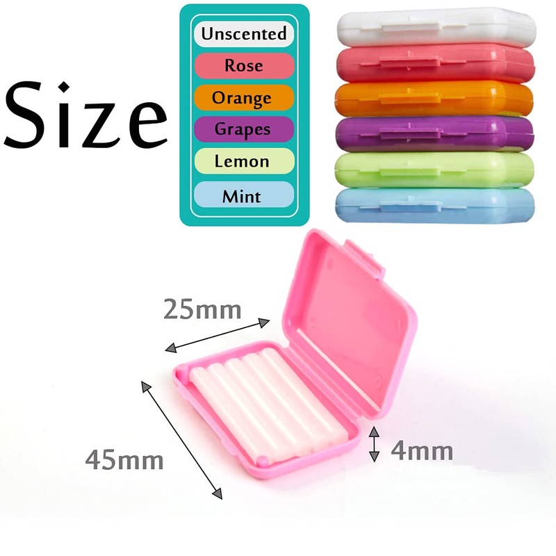 Braces Wax for Teeth 6 Pack Dental Care Orthodontic Wax