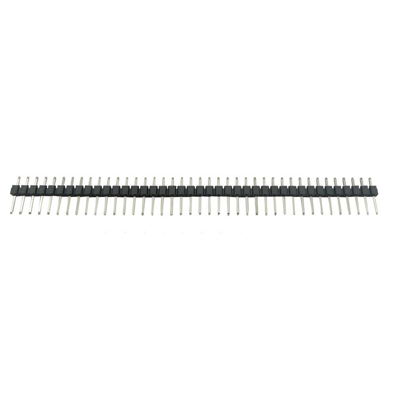 KKHMF 20PCS Single 40Pin Male + Female Straight Type Pin