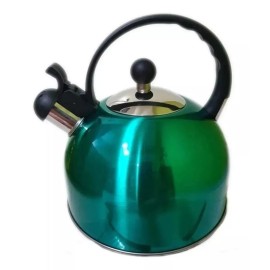 Main Tetera Silbadora  De 2 Litros En Acero Inox Induccion Gas