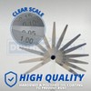 Dunnet Tools 13 Blade Feeler Gauges 0.05 To 1.0mm Spark