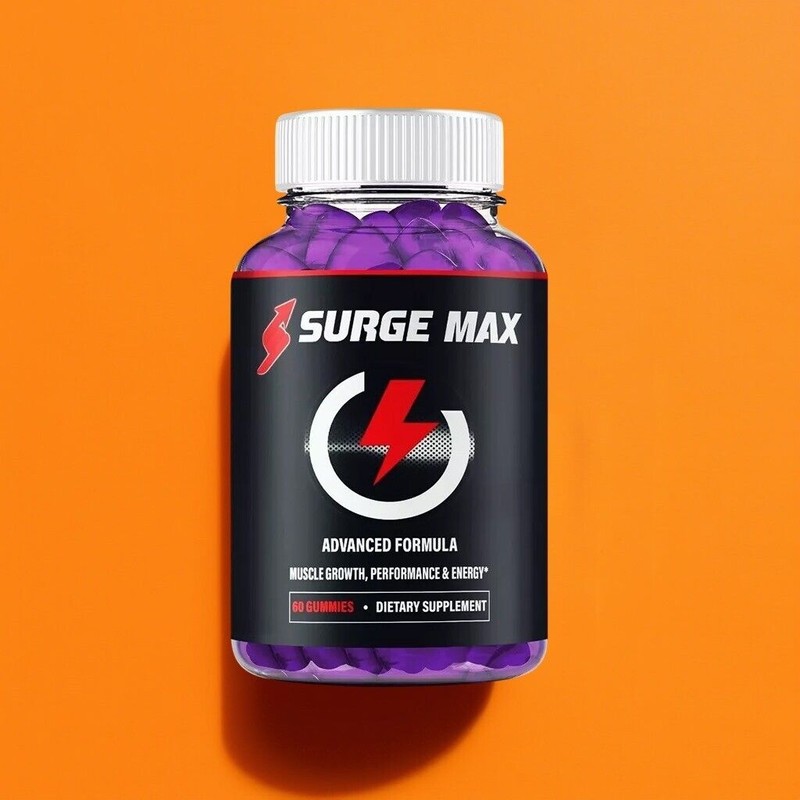 (3 Pack) Surge Max Gummies, SurgeMax Performance Support
