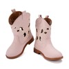 BMCiTYBM Toddler Girls Cowgirl Cowboy Boots Little Kids Pointed Toe
