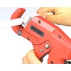 RIDGID 26821 Model 1435N Ratchet Cutter for Plastic Pipe; 6-35