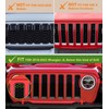 Grill Lights for Jeep Wrangler JL JLU Front Bumper Grille