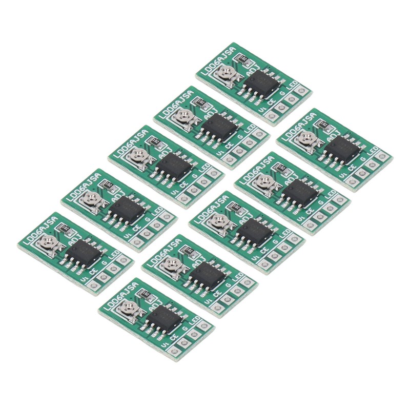 10PCS Constant Current Adjustable Module 30‑1500MA 3V 3.3V 3.7V 4.5V