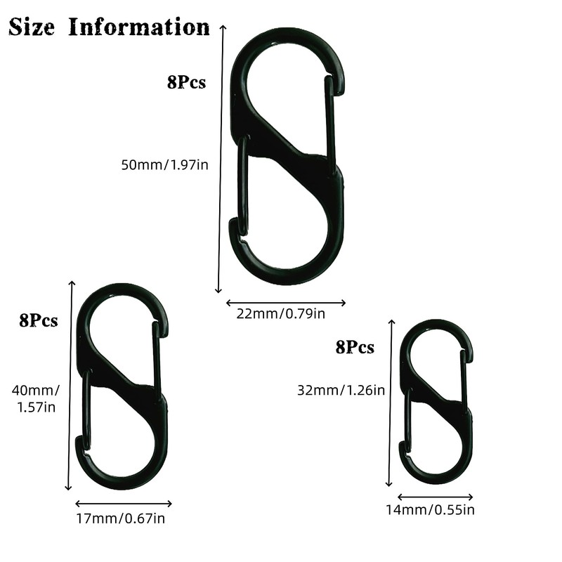 24pcs Zipper Clip Theft Deterrent, Zipper Pull Locks for Backpacks,