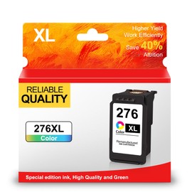 CL-276XL Color Ink Cartridge Remanufactured High Yield Replacement for Canon 276 276XL CL-276 CL-276XL Color Ink Cartridge for PIXMA TS3520 TS3522 TR4720 TR4722 (1 Color)