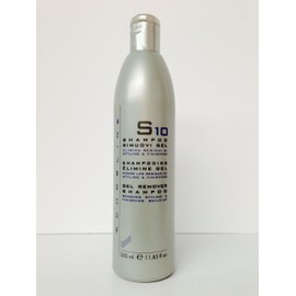 Echos Line S10 Gel Remover Shampoo Removes Styling & Finishing Build-up 11.83 Oz