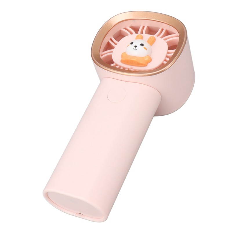 Hand Fan 3 Gear Adjustable USB Charging Cute Mini Handheld