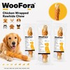 Chicken Wrapped Rawhide Roll Dog Chew, 1 Count Long Lasting